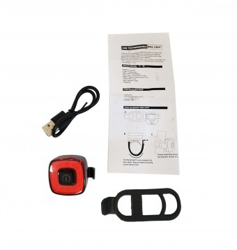 Pisca Sinalizador de Bicicleta Traseiro 91 leds