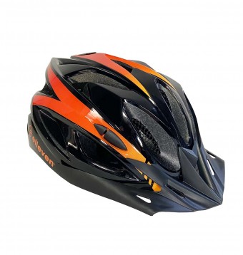 Capacete  de Ciclismo Adulto da Elleven com sinalizador