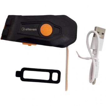 Sinalizador  Elleven Com Fita de Led USB de Bicicleta
