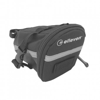 Bolsa De  Selim   P/  Bicicleta CORES PRETO C/ CINZA