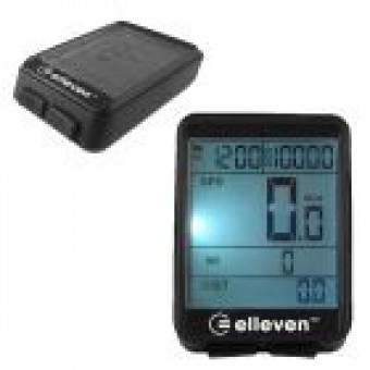 Velocimetro Bike Elleven Ciclo Computador 11funções C/Fio