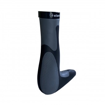 Punho Manopla Ergonomica c / bar end pto/cinza