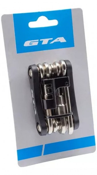 Jogo de Chave Bike Canivete Gta 11 funções c/ Extrator de Corrente