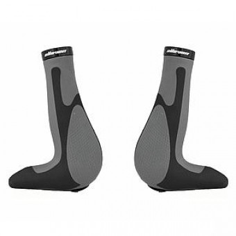 Punho Manopla Ergonomica c / bar end pto/cinza