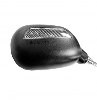 Espelho Retrovisor Guidão  Bicicleta Com Refletor